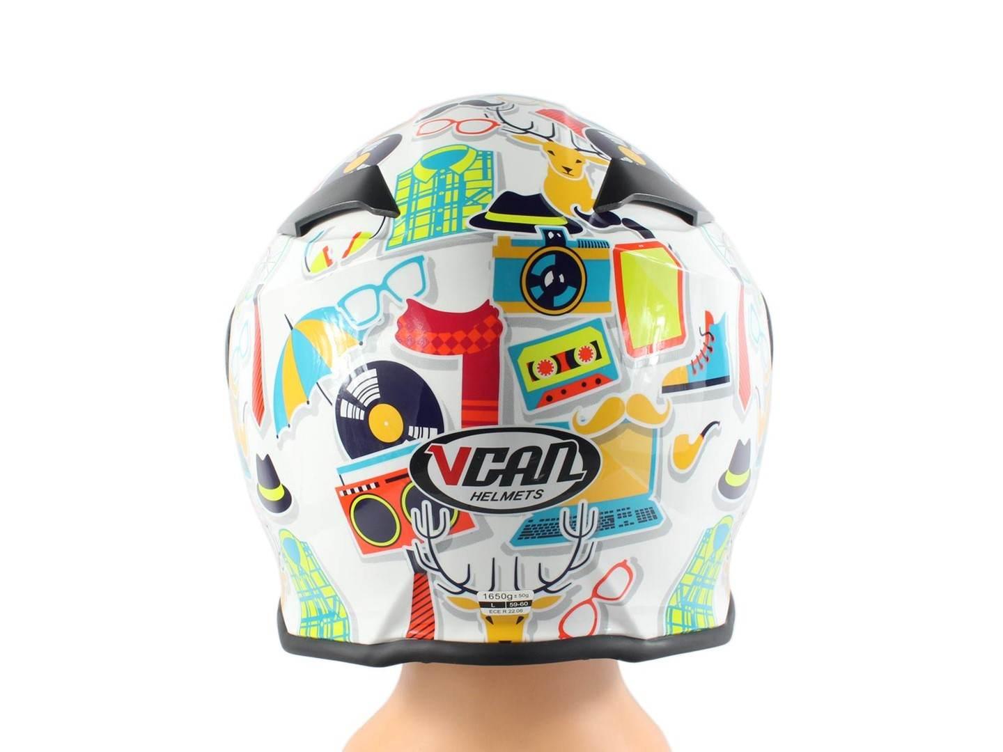 Kask Vcan H271 White Modern L | ROY31006 - zdjęcie 4