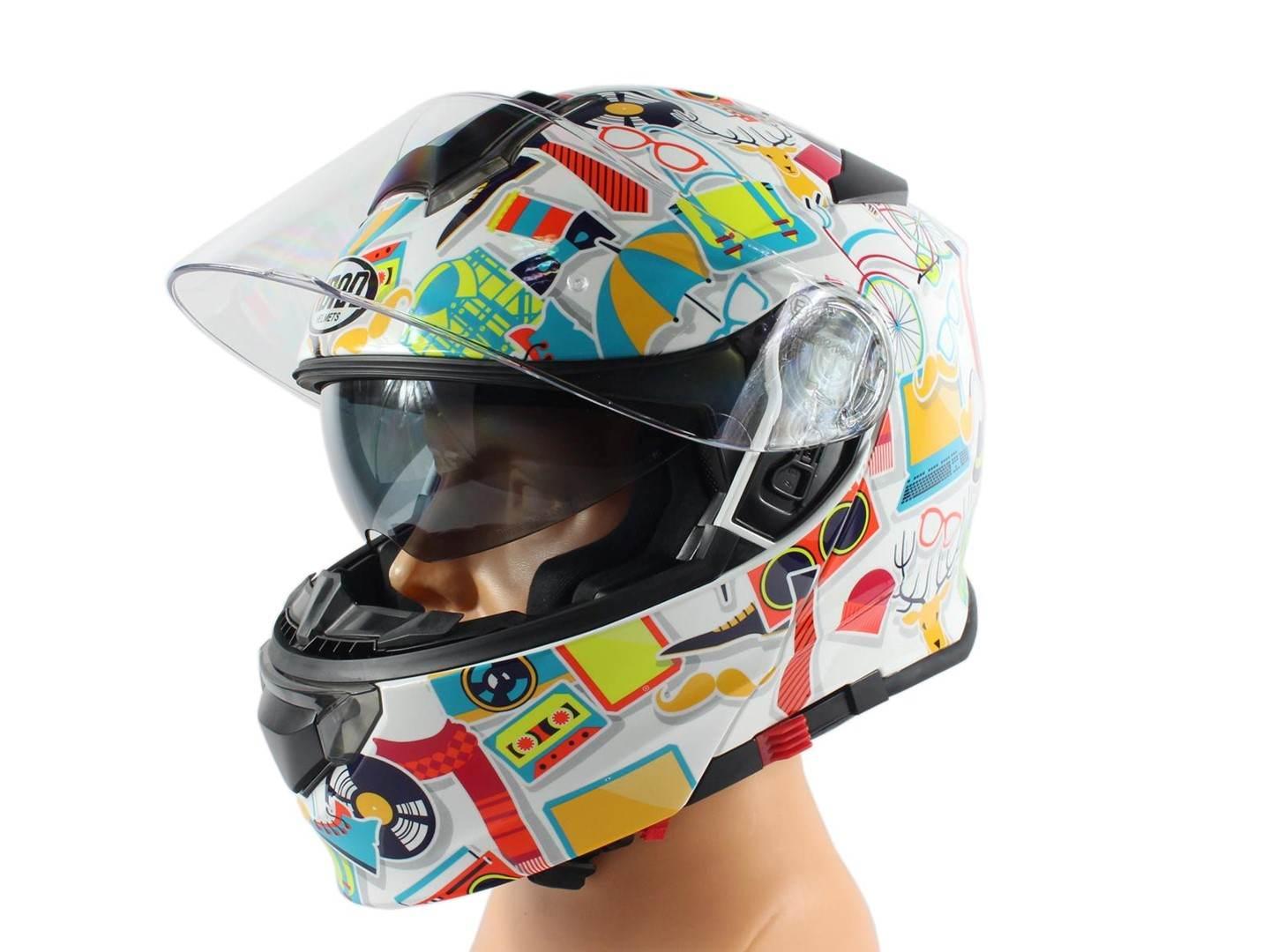 Kask Vcan H271 White Modern Xl | ROY31007 - zdjęcie 2