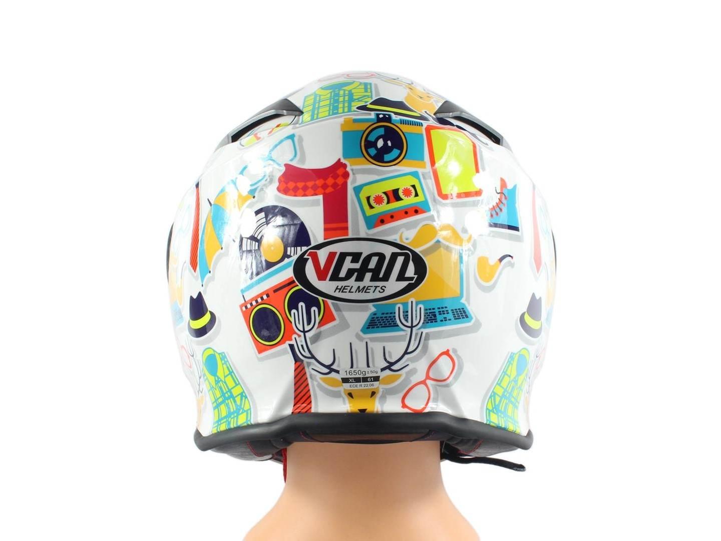 Kask Vcan H271 White Modern Xl | ROY31007 - zdjęcie 4