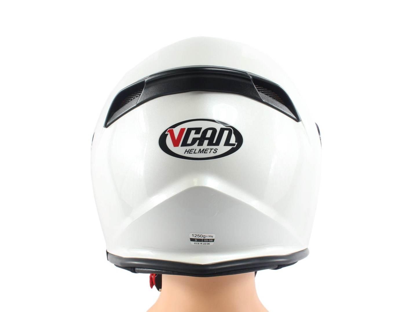 Kask Vcan H586 Pearl White S | ROY31014 - zdjęcie 3