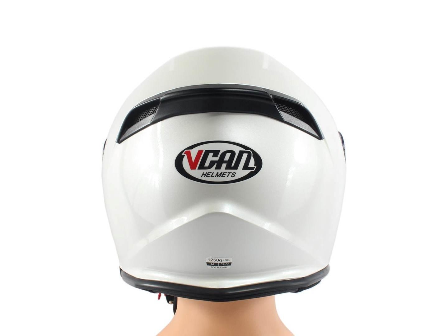 Kask Vcan H586 Pearl White M | ROY31015 - zdjęcie 3