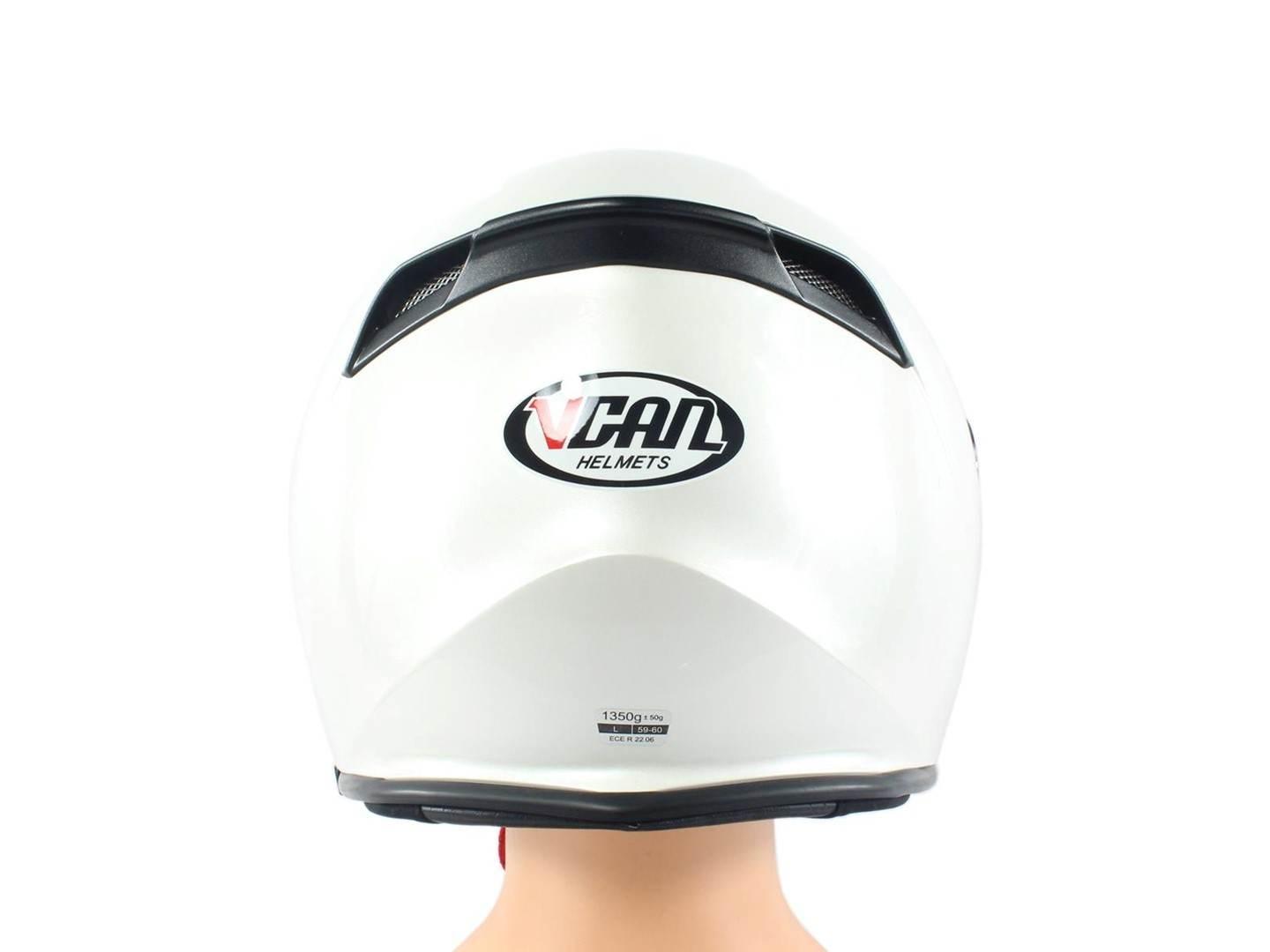 Kask Vcan H586 Pearl White L | ROY31016 - zdjęcie 3