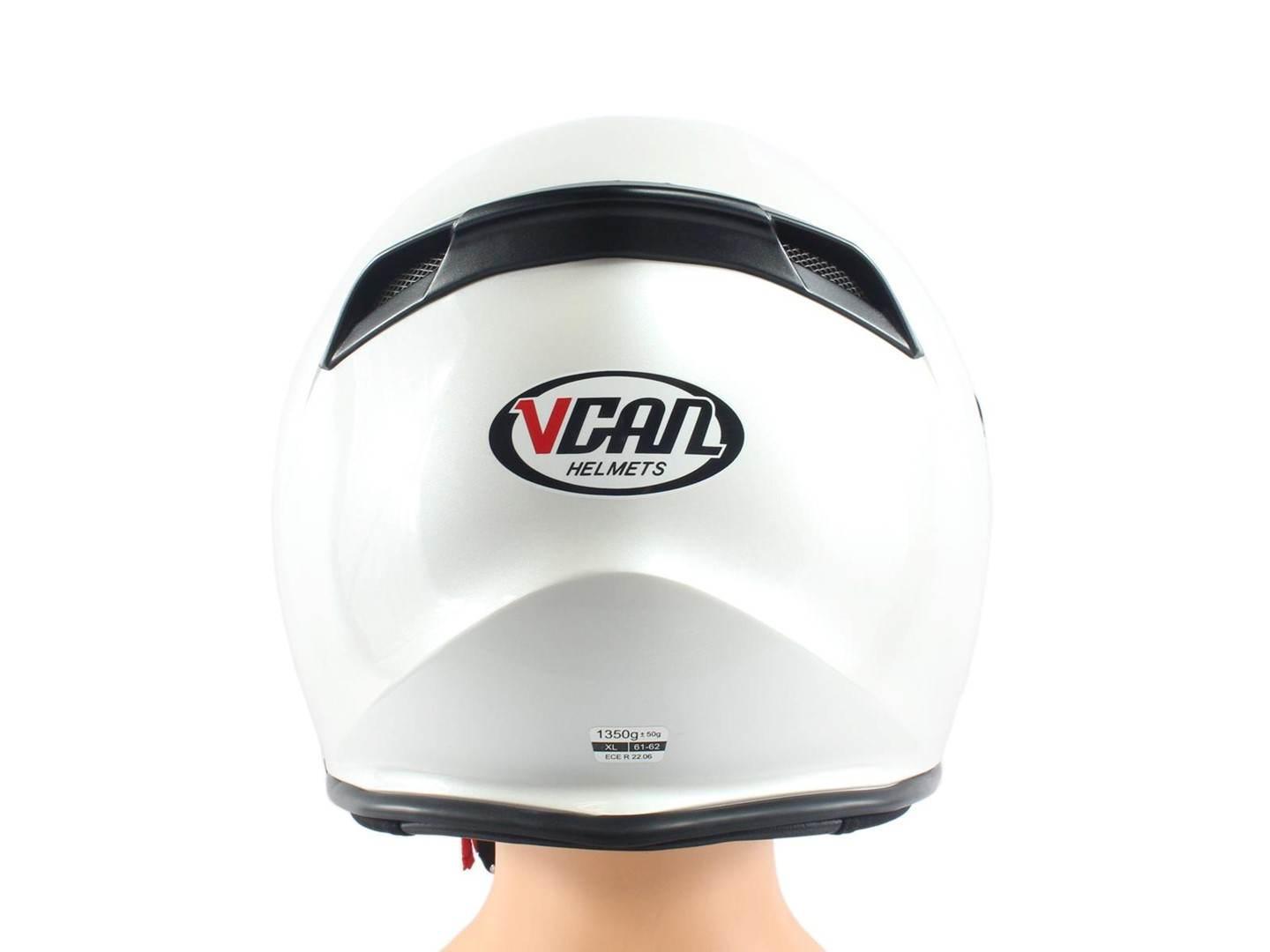 Kask Vcan H586 Pearl White Xl | ROY31017 - zdjęcie 3