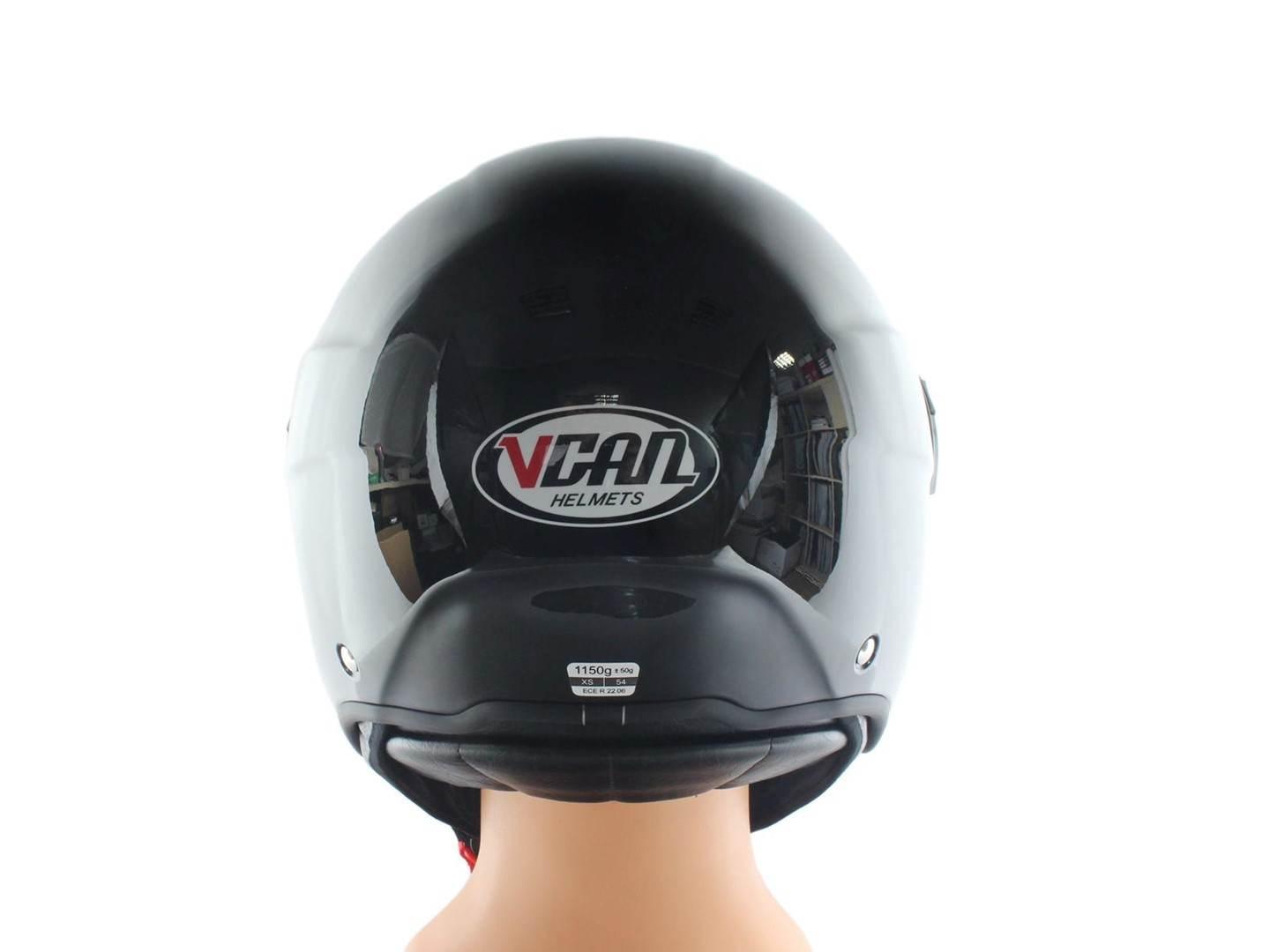 Kask Vcan H595 Black Xs | ROY31023 - zdjęcie 3