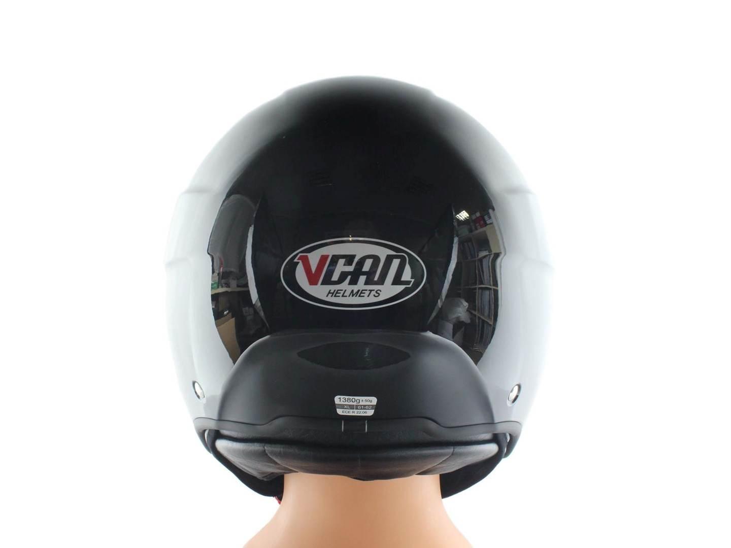 Kask Vcan H595 Black Xl | ROY31027 - zdjęcie 3