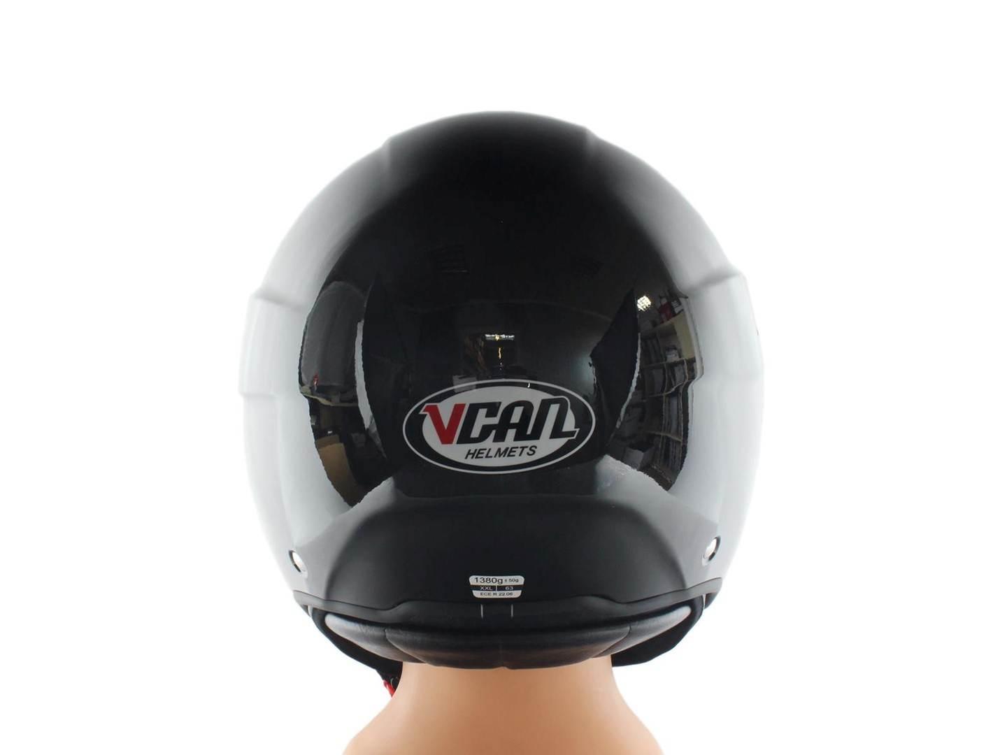 Kask Vcan H595 Black Xxl | ROY31028 - zdjęcie 3
