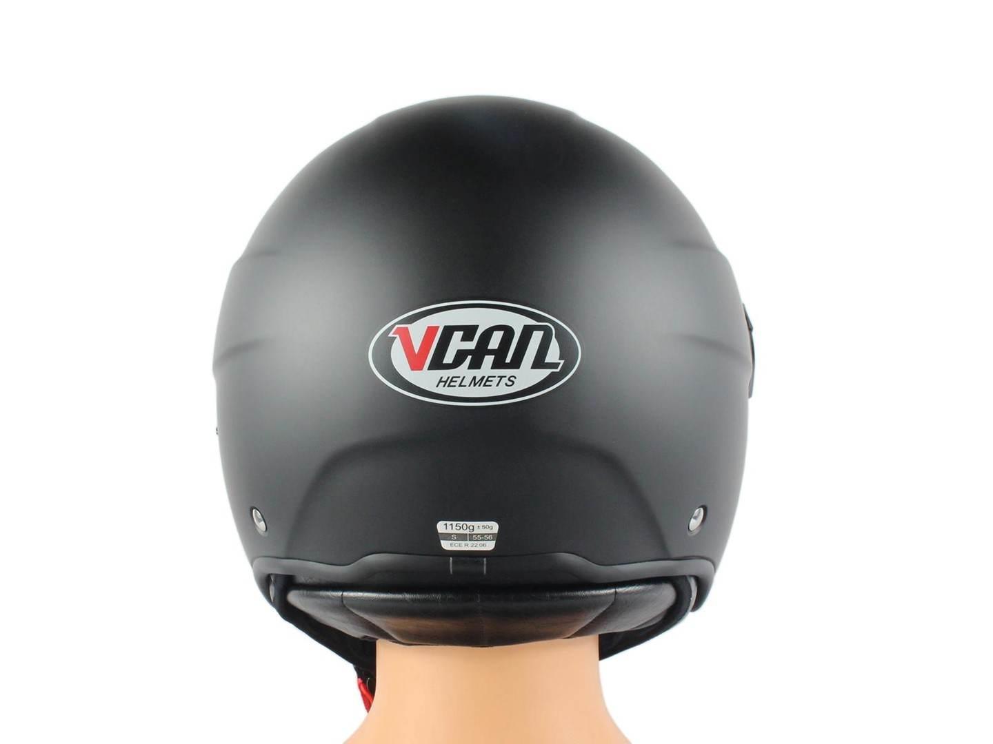 Kask Vcan H595 Flat Black S | ROY31029 - zdjęcie 3