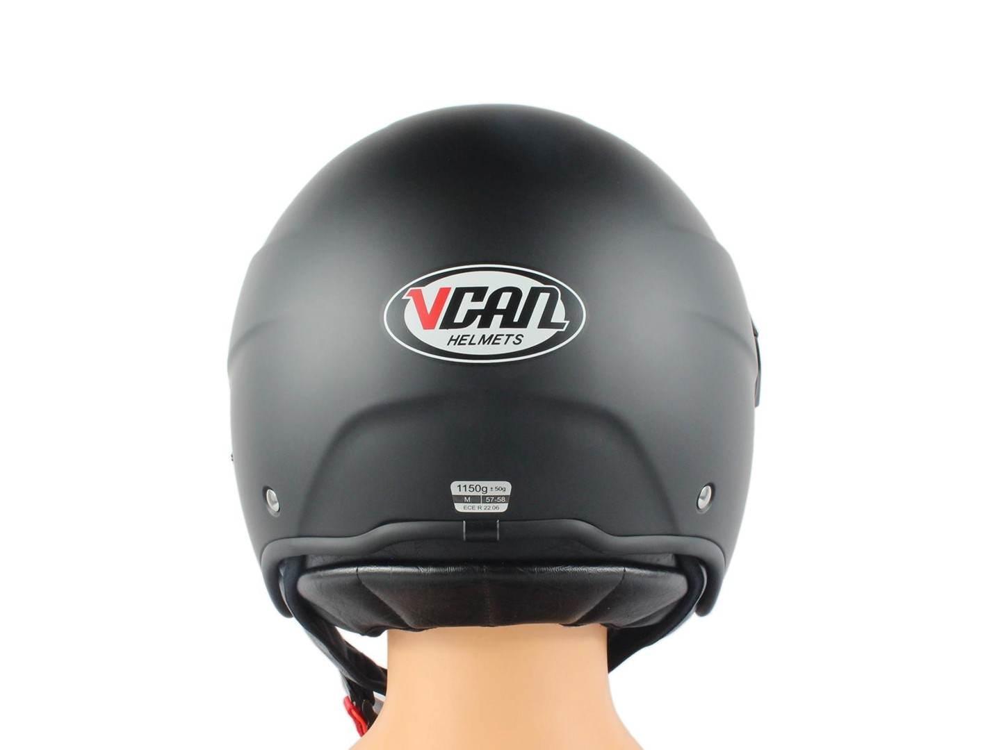 Kask Vcan H595 Flat Black M | ROY31030 - zdjęcie 3
