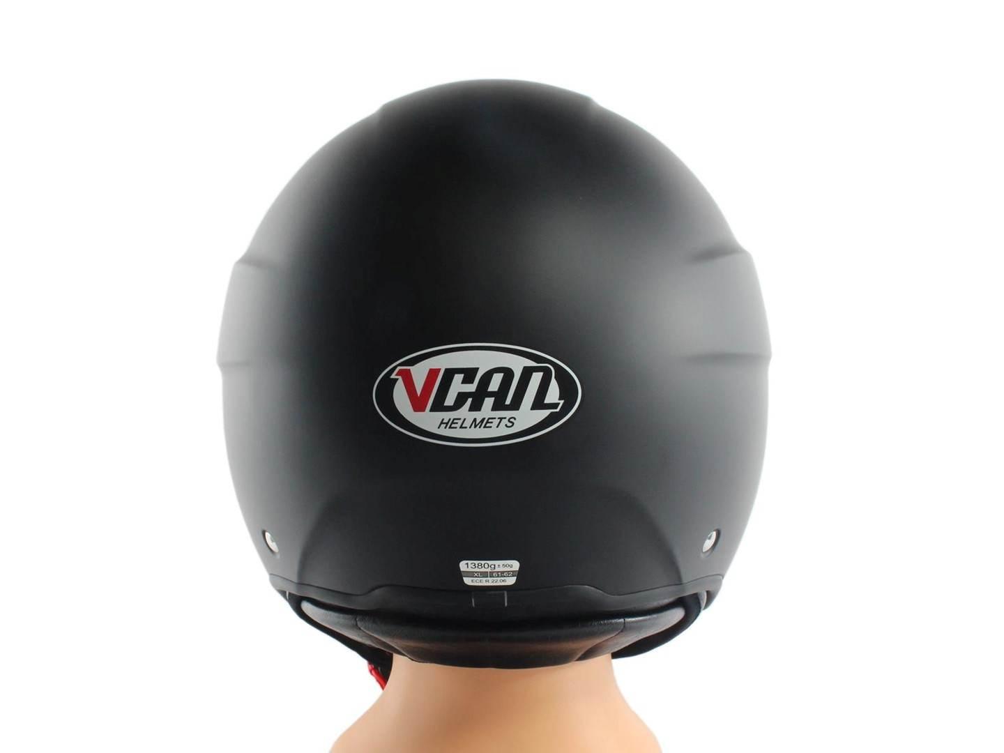 Kask Vcan H595 Flat Black Xl | ROY31032 - zdjęcie 3