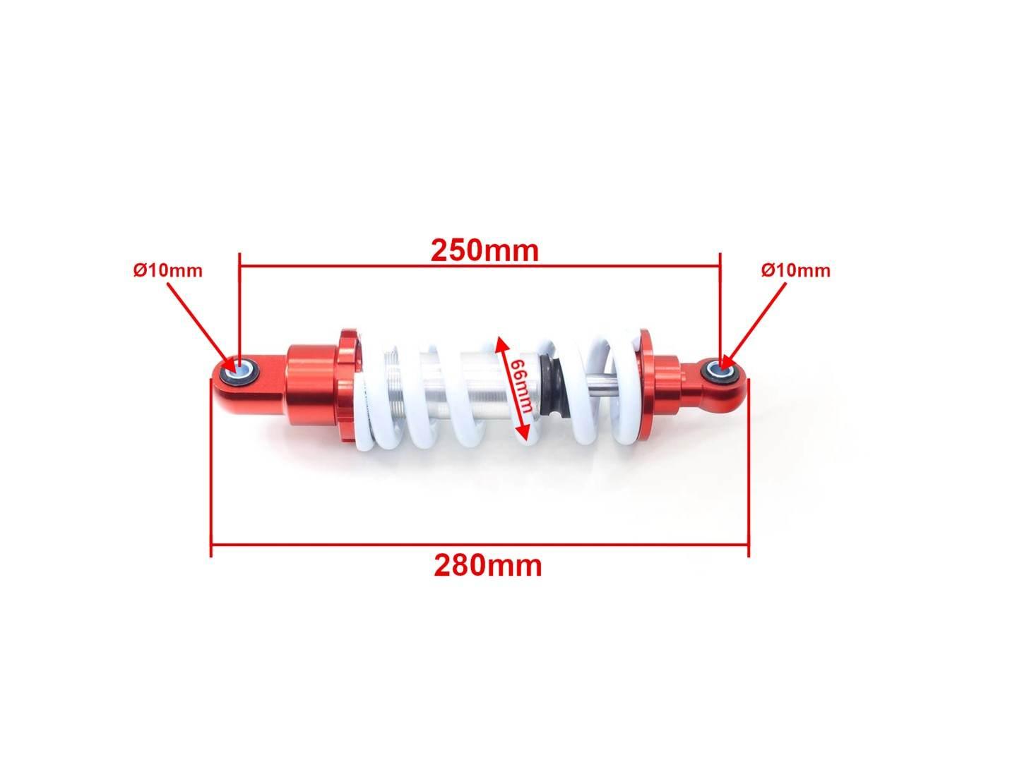 Amortyzator Tył Cross 125 Biały Nowy Typ Hb - zdjęcie 2