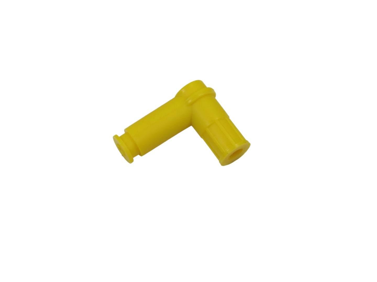 Fajka Świecy Silikonowa Żółta Hb | ROY31845