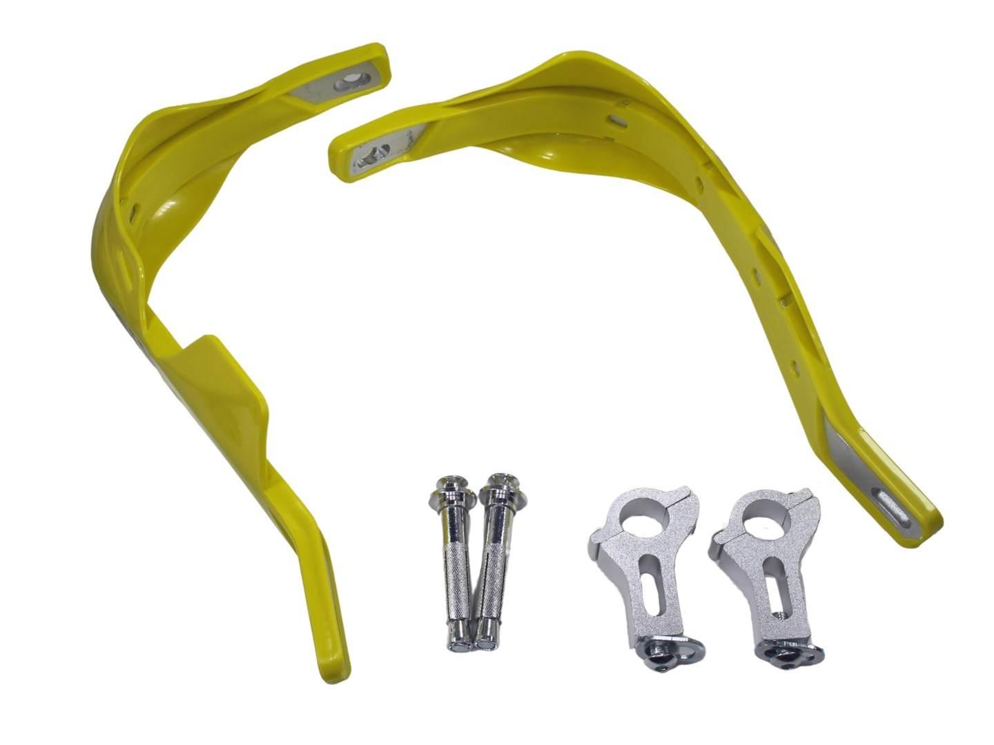 Ochraniacze Dłoni Cross Enduro Żółte Mod.1 Hb