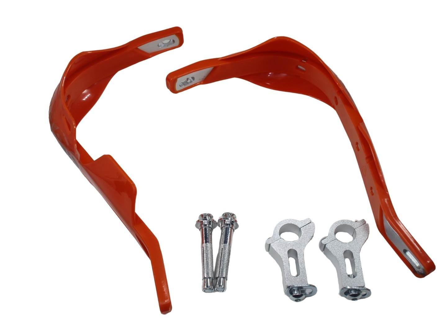 Ochraniacze Dłoni Cross Enduro Pomarańczowe Mod.1 Hb