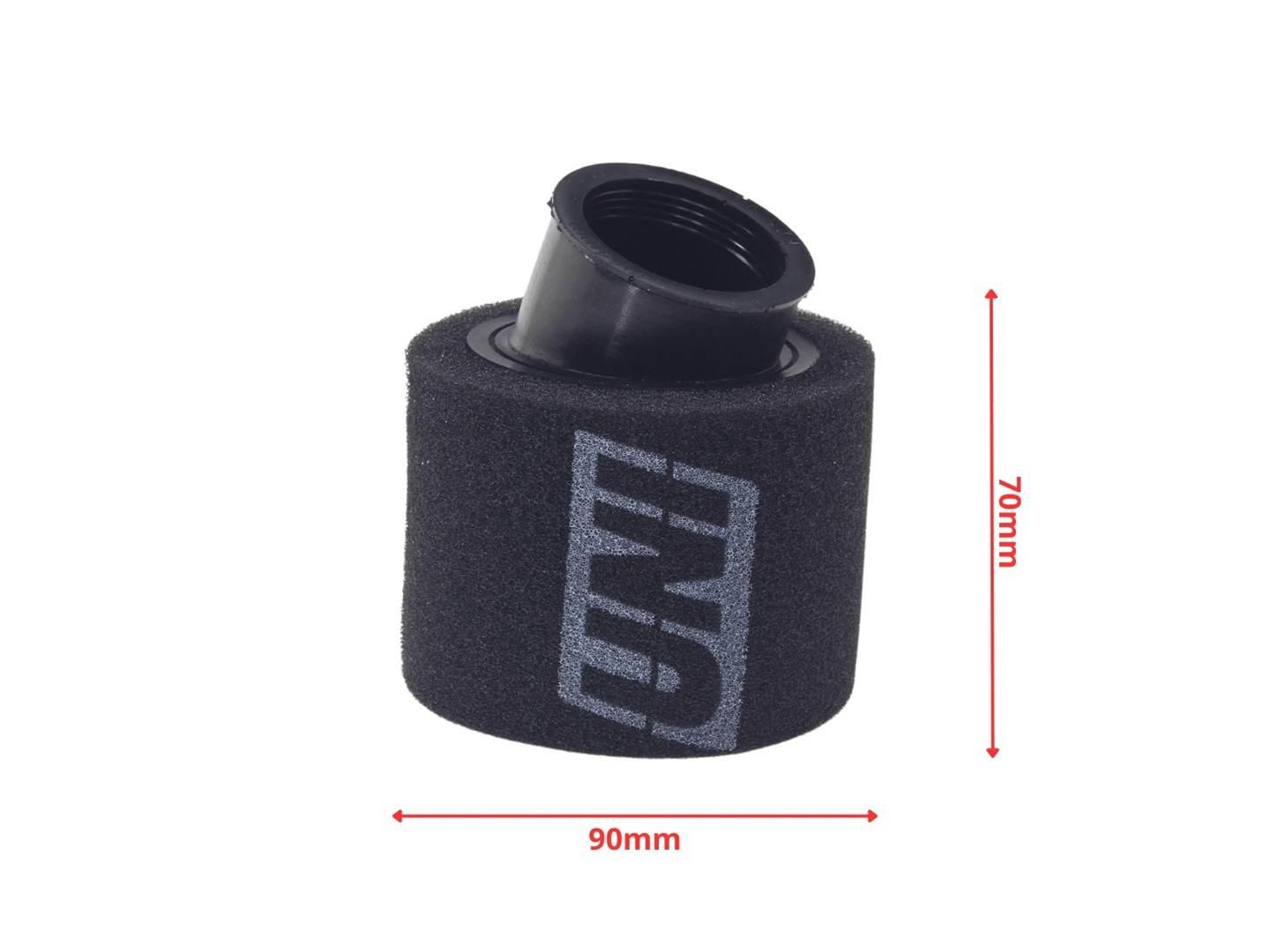 Filtr Powietrza Stożek Gąbkowy Fi 44Mm Kąt 135° Hb - zdjęcie 2