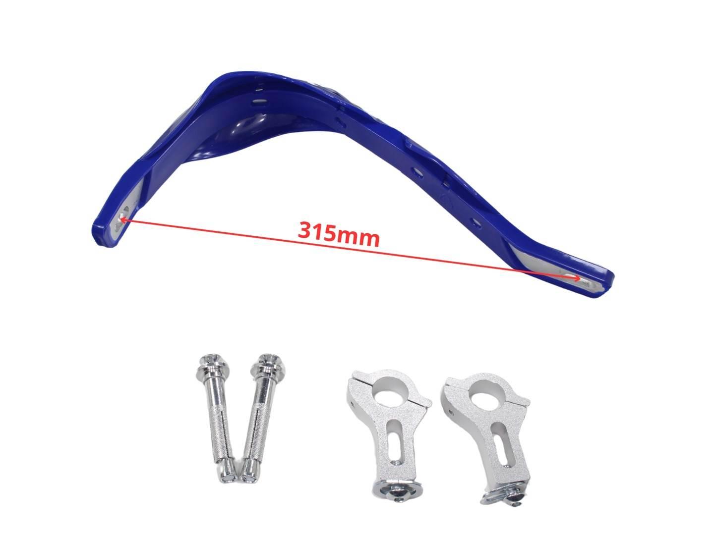 Ochraniacze Dłoni Cross Enduro Niebieskie Mod.1 Hb - zdjęcie 2