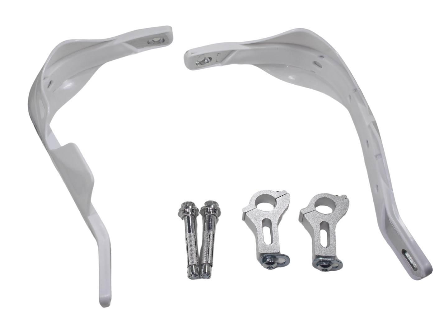 Ochraniacze Dłoni Cross Enduro Białe Mod.1 Hb