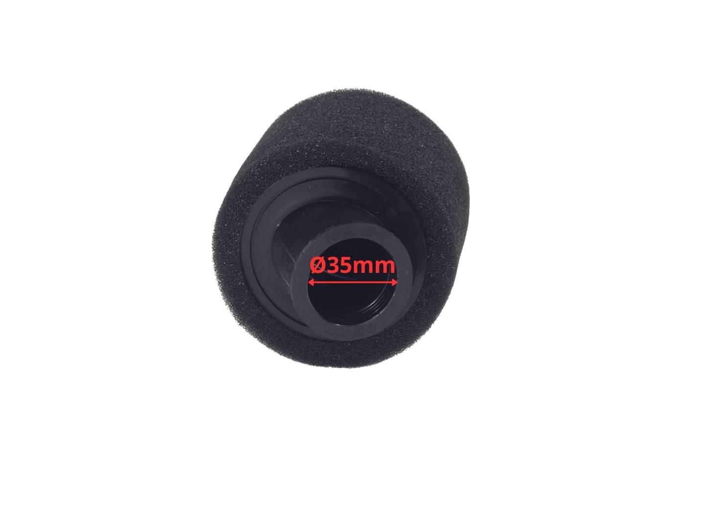 Filtr Powietrza Stożek Gąbkowy Fi 35Mm Kąt 135° Hb - zdjęcie 3