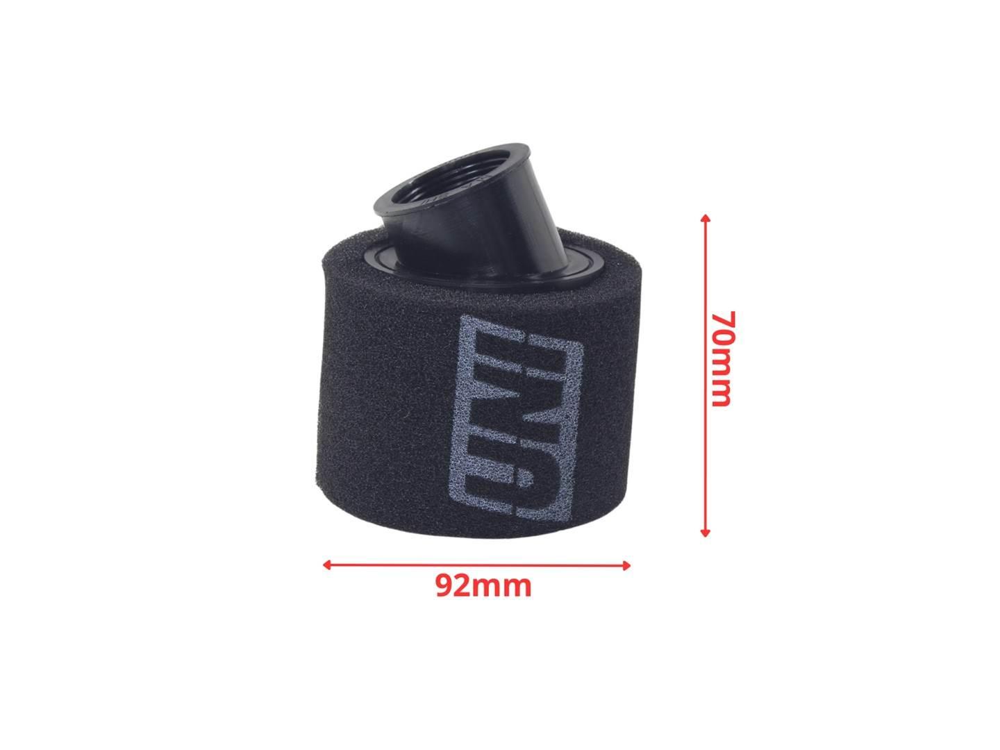 Filtr Powietrza Stożek Gąbkowy Fi 39Mm Kąt 135° Hb - zdjęcie 2