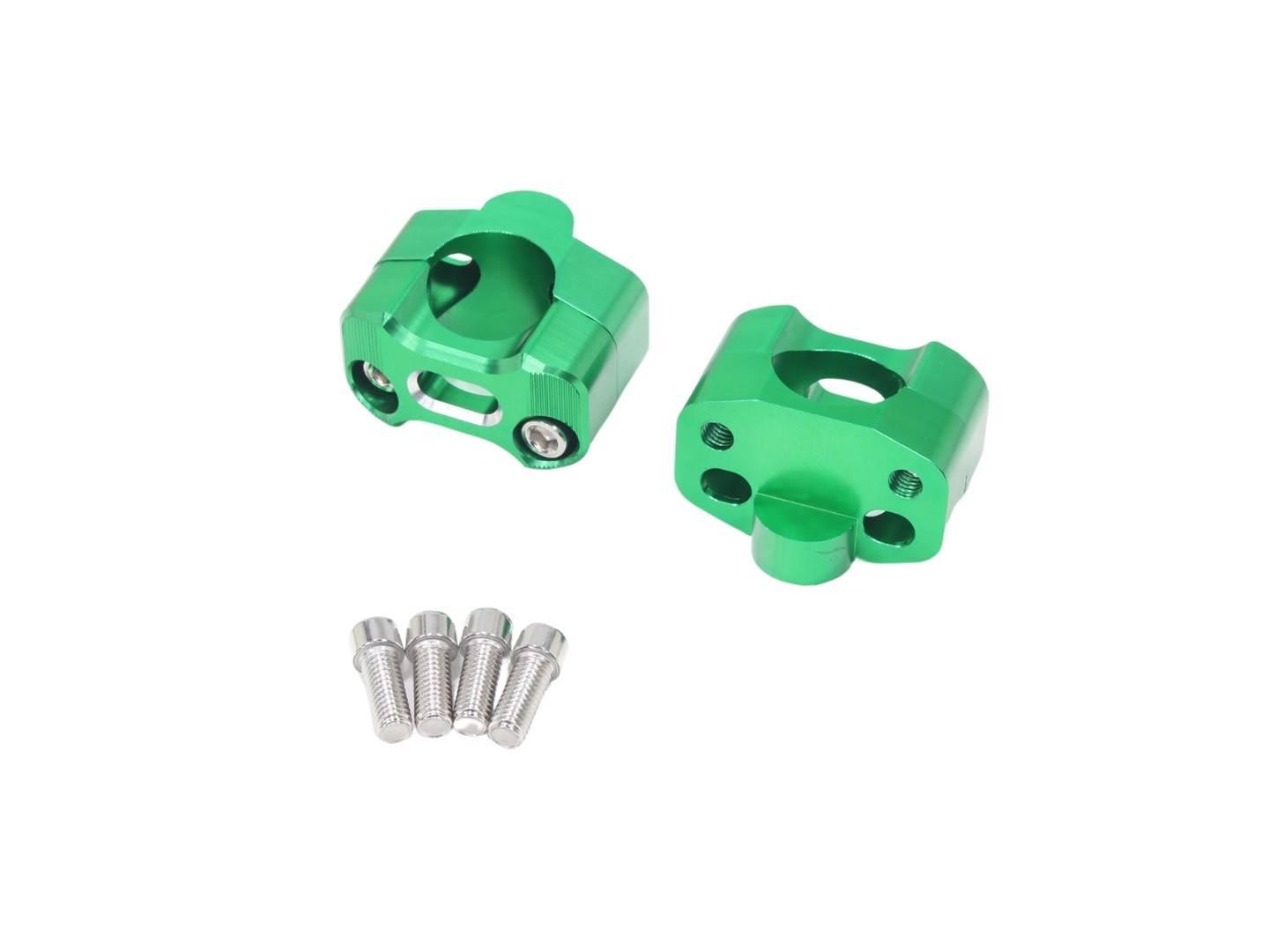 Mocowanie Kierownicy Wieżyczki 28Mm Zielone Hb