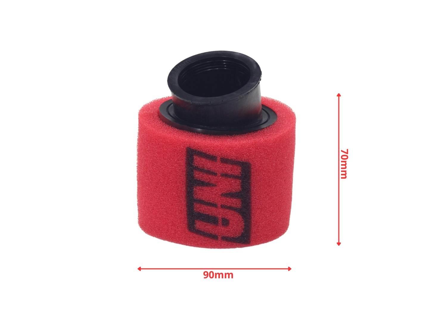 Filtr Powietrza Stożek Gąbkowy Fi 44Mm Kąt 135° Hb - zdjęcie 2