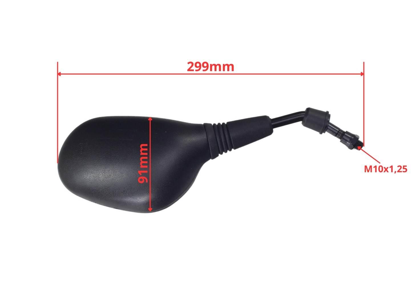 Lusterka M10 Gy6 Skuter Motorower Street KplWb - zdjęcie 3