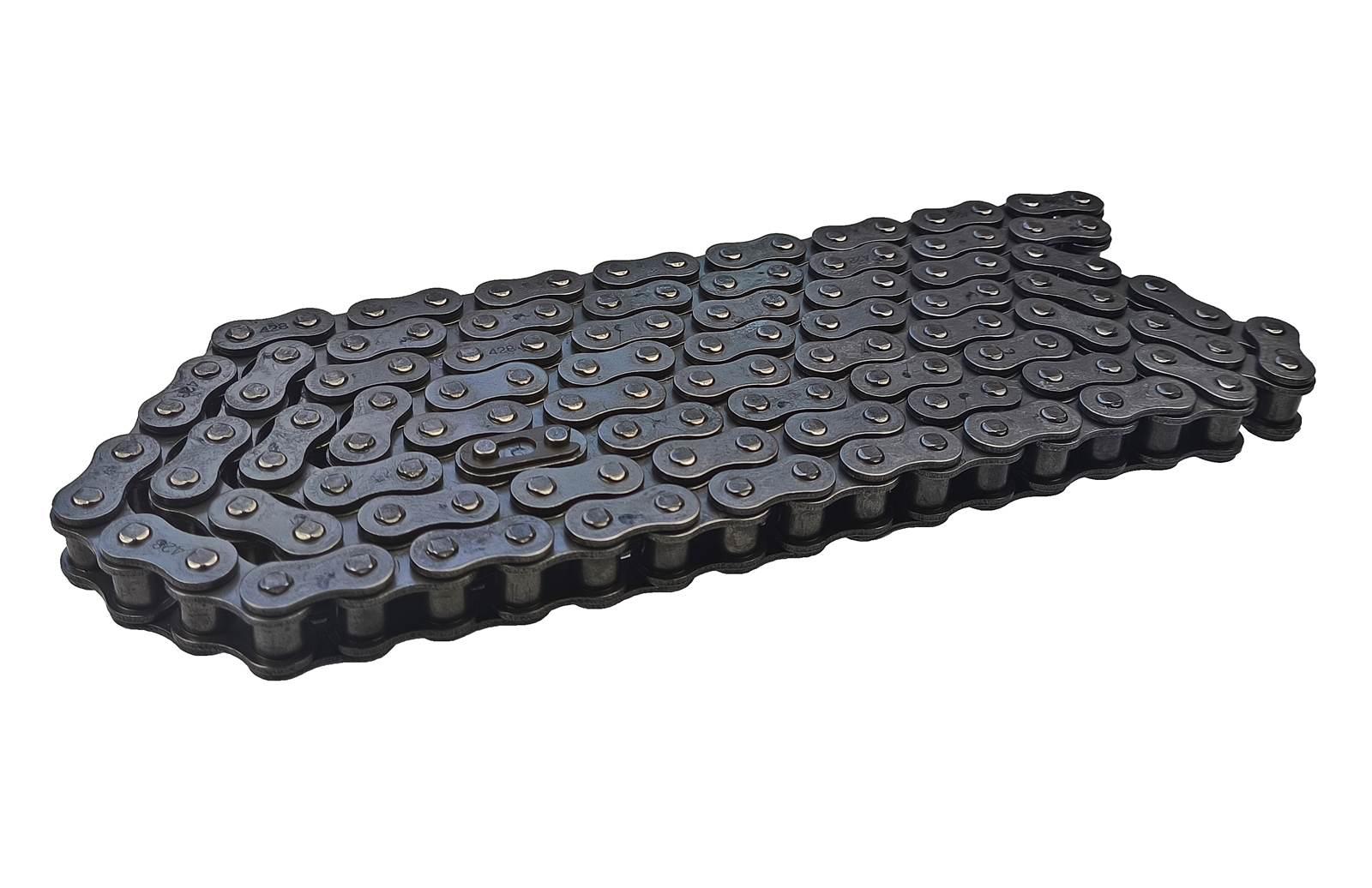 Łańcuch Napędowy 428 130 Ogniw Mz Etz Ts Es MotoGeneric - zdjęcie 2