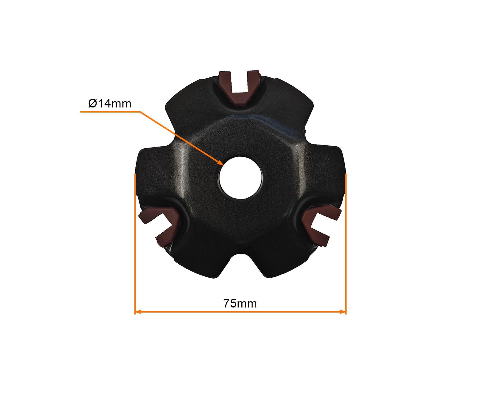 Blaszka tarcza dociskowa rolek wariatora 139qmb - zdjęcie 2