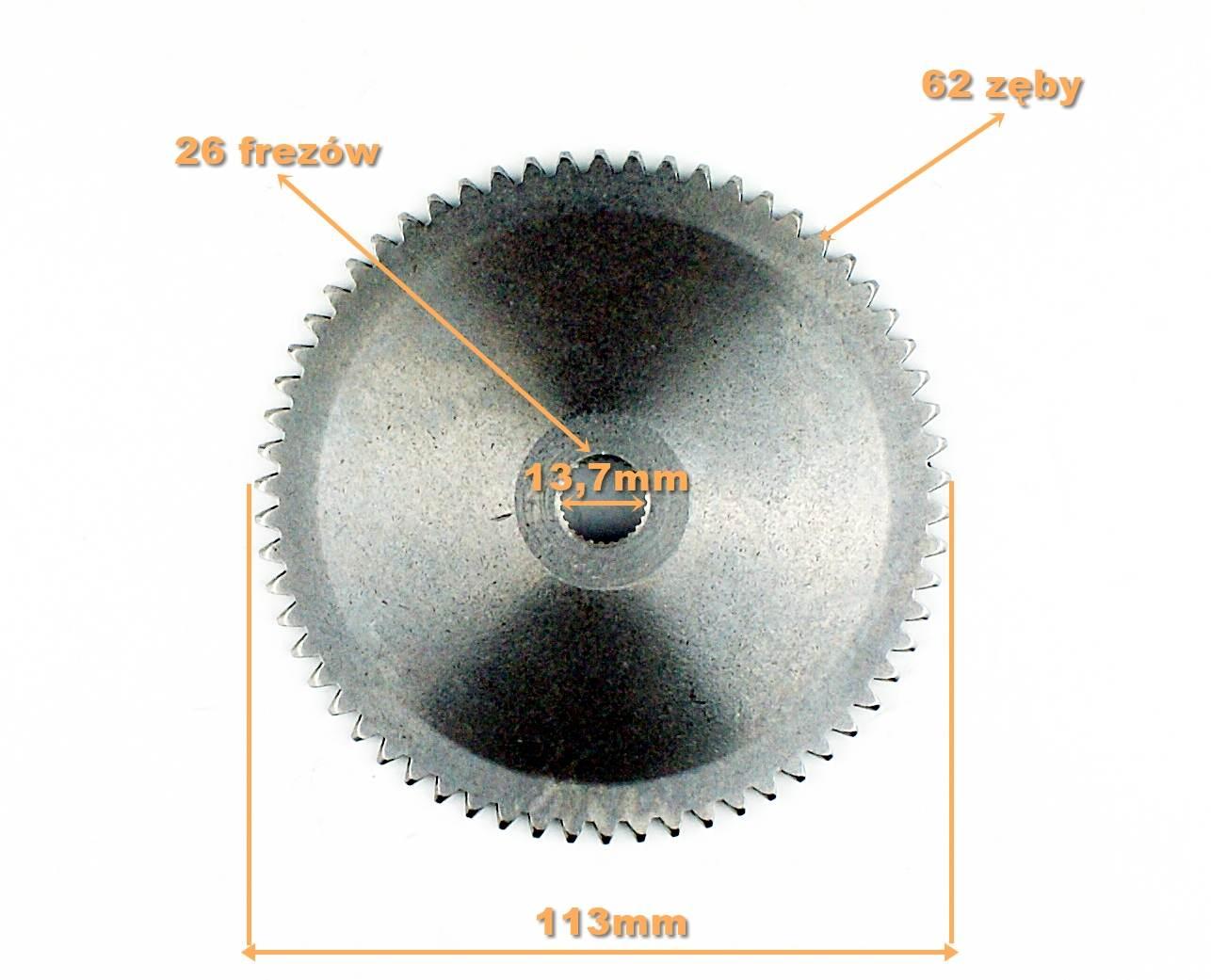 Wariator sprzęgło przód gy6 4t 4,0g anh | 139E1212-40A - zdjęcie 4