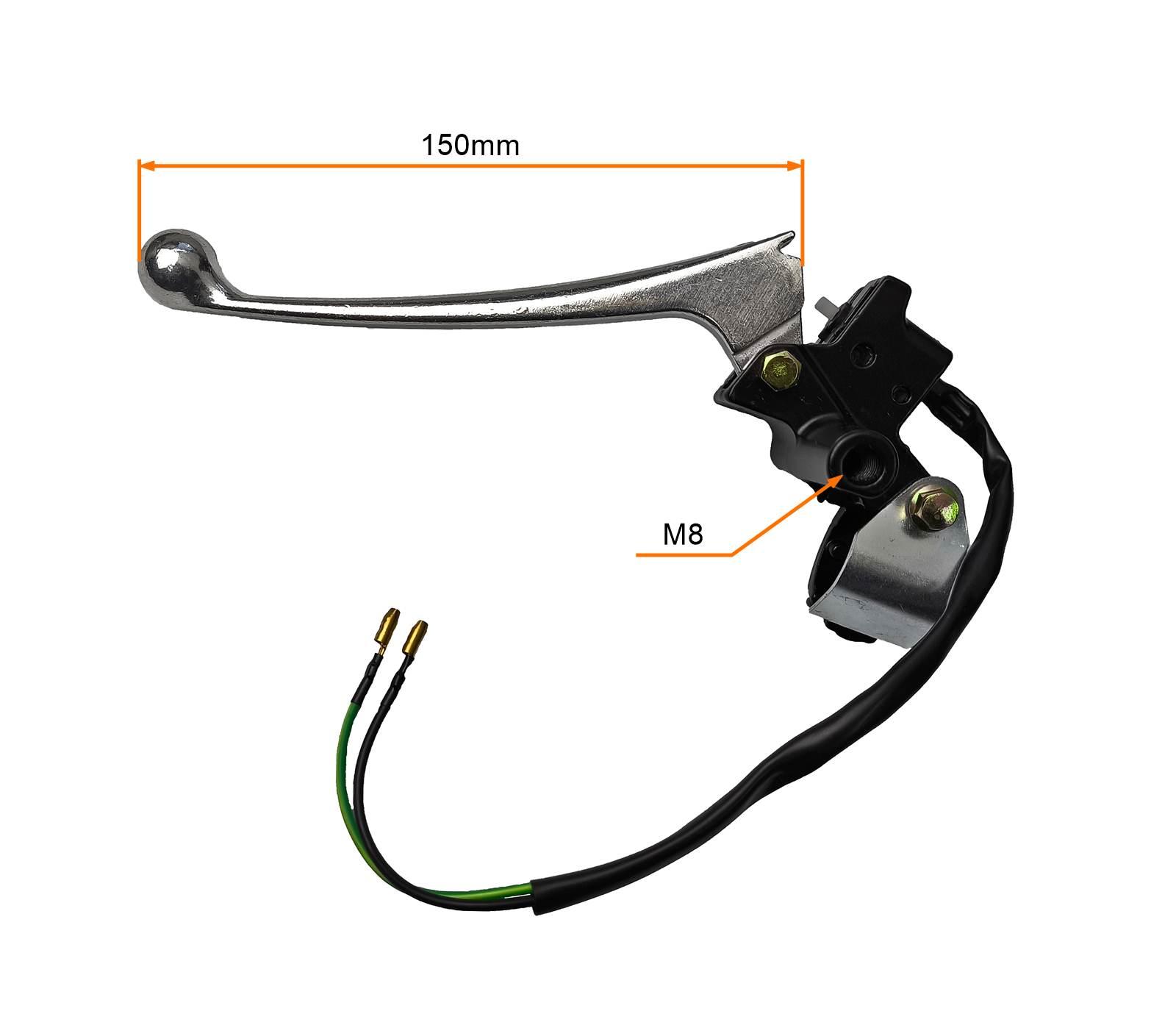 Dźwignia Hamulca Tylnego Lewego Chrom Sowa Quantum MotoGeneric - zdjęcie 3