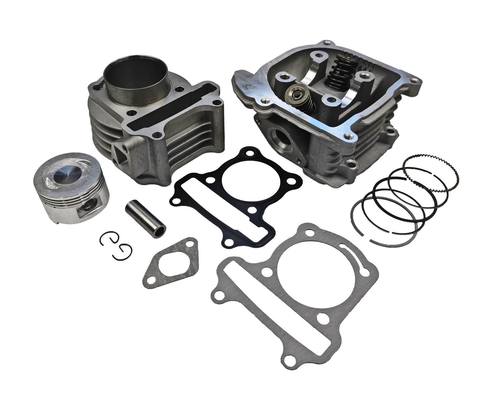 Cylinder głowica 4t gy6 90ccm 50mm bez odpowietrzenia