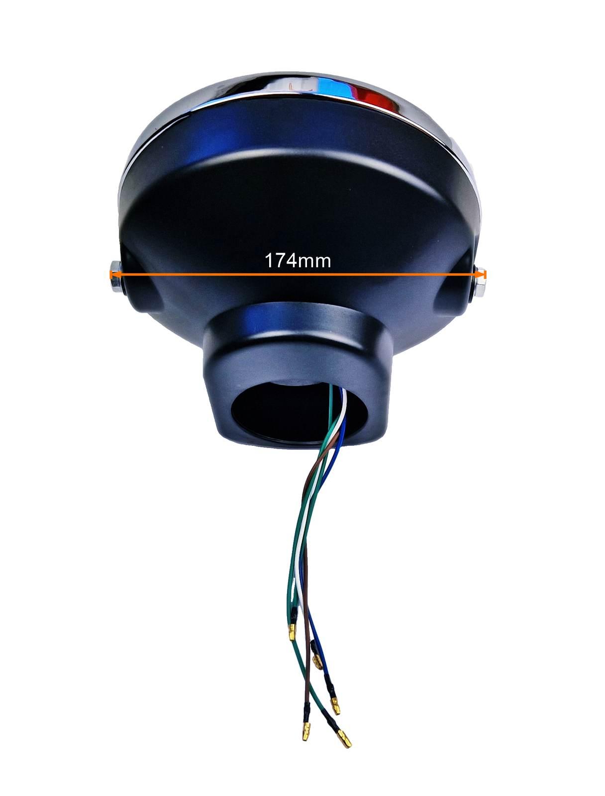 Lampa Przód Kpl Ym50-8b Street Suzuki Bandit 650 Żarówka H4 Bez Ece MotoGeneric - zdjęcie 2