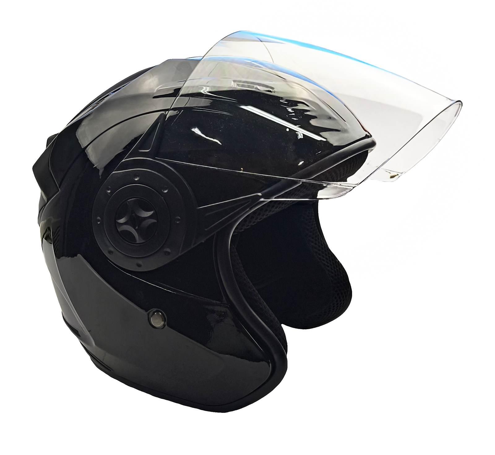 Kask Md-209 Otwarty Czarny S Ce MotoGeneric