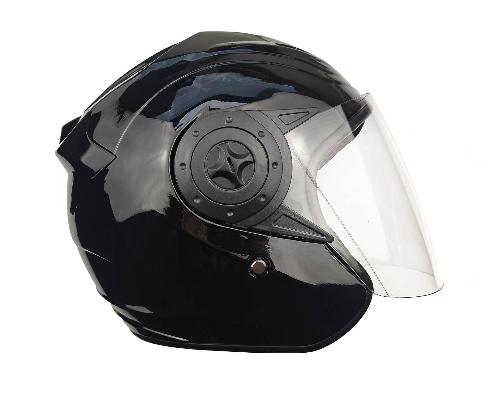 Kask Md-209 Otwarty Czarny S Ce MotoGeneric - zdjęcie 2