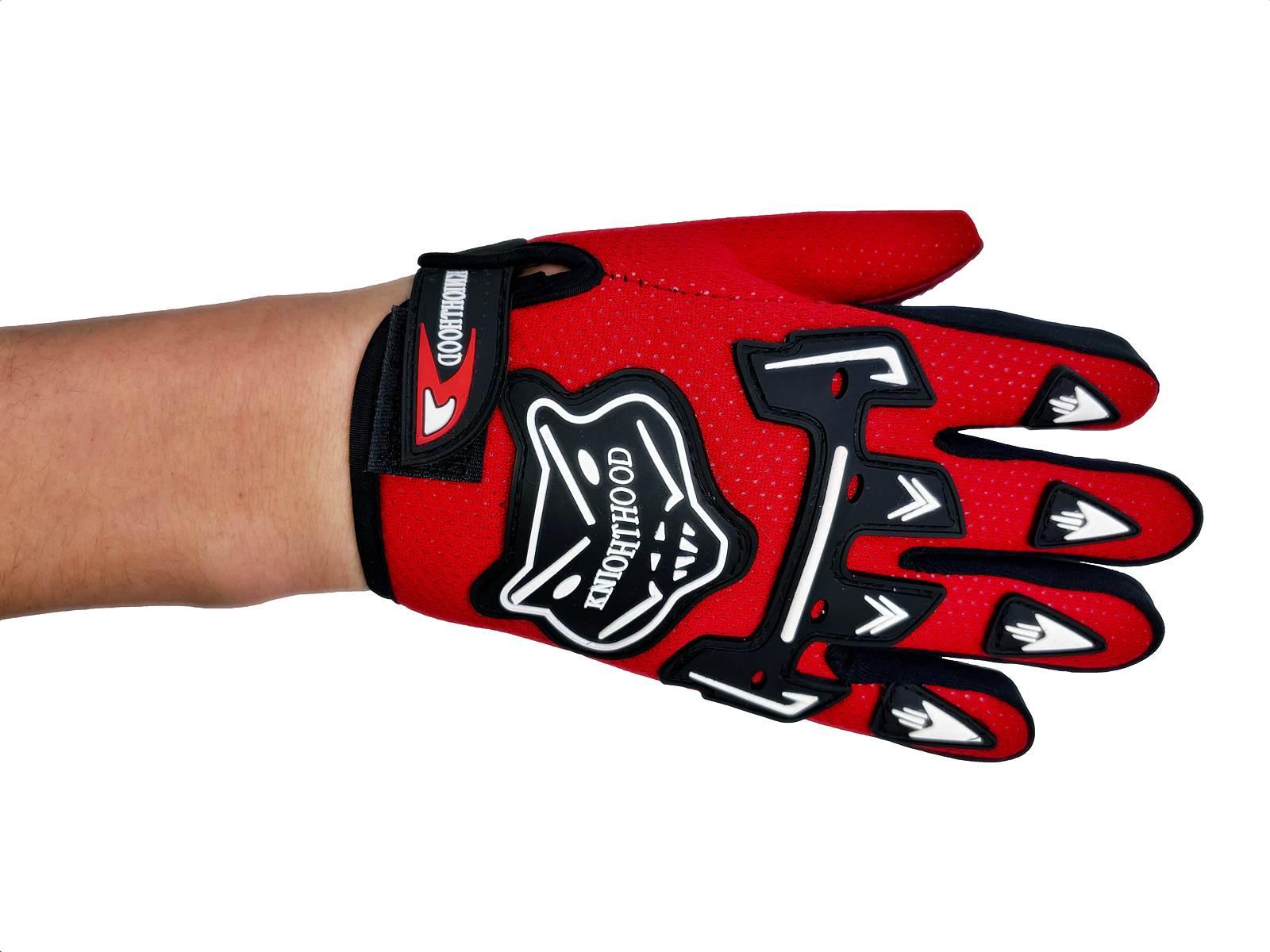 Rękawice Dziecięce Czerwone M MotoGeneric