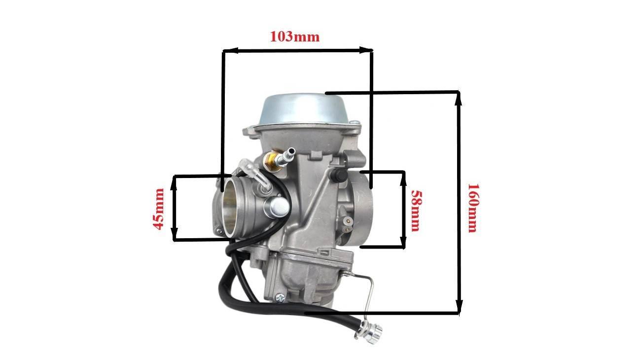 Gaźnik Power Force 40mm Pd40j Polaris Sportsman 500 Scrambler Gzc000051 - zdjęcie 3