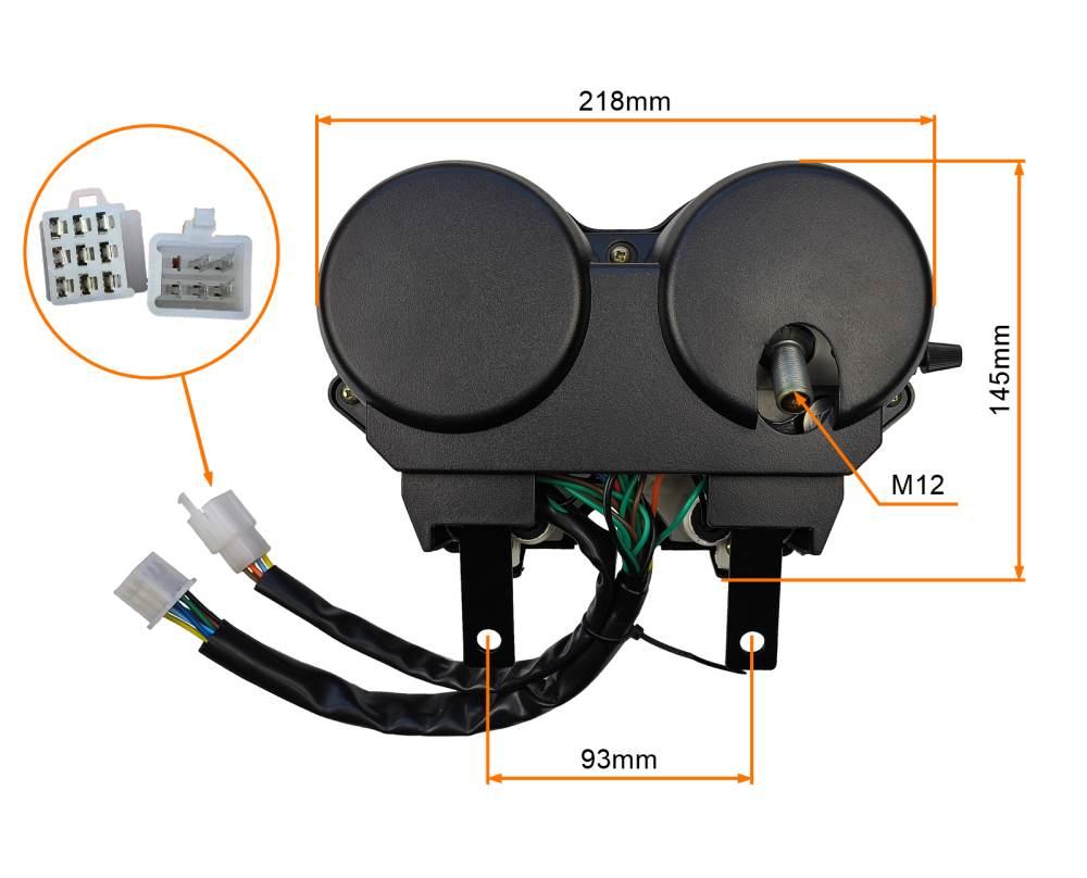 Prędkościomierz Licznik Romet Router Ws50 MotoGeneric - zdjęcie 2