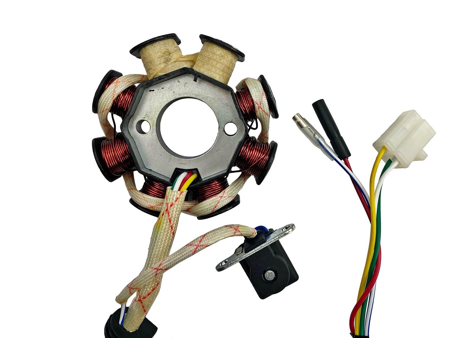 Cewki Iskrownika Stator 8-Zwojowe 2 Nieuzw 3pi MotoGeneric