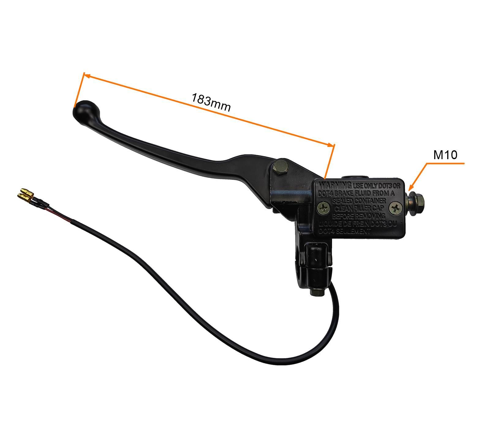 Pompa Hamulca Tylnego-Dźwignia Gy6 4t 125cc MotoGeneric - zdjęcie 4