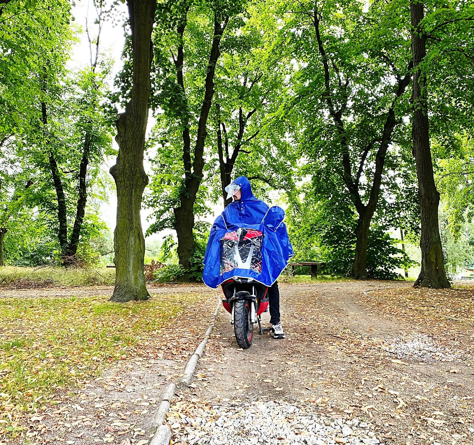 Ponczo Płaszcz Przeciwdeszczowy ''L'' MotoGeneric - zdjęcie 2