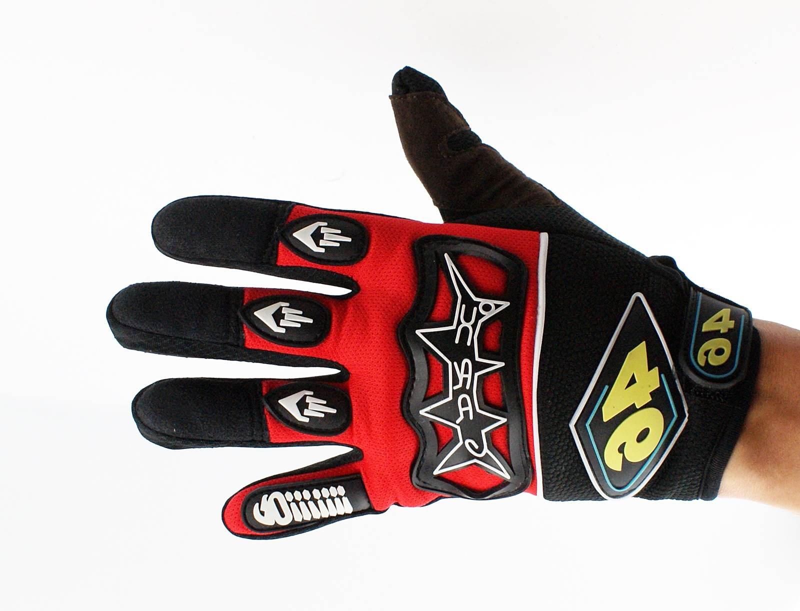 Rękawice ''46'' Czerwone M MotoGeneric | YM46-RM