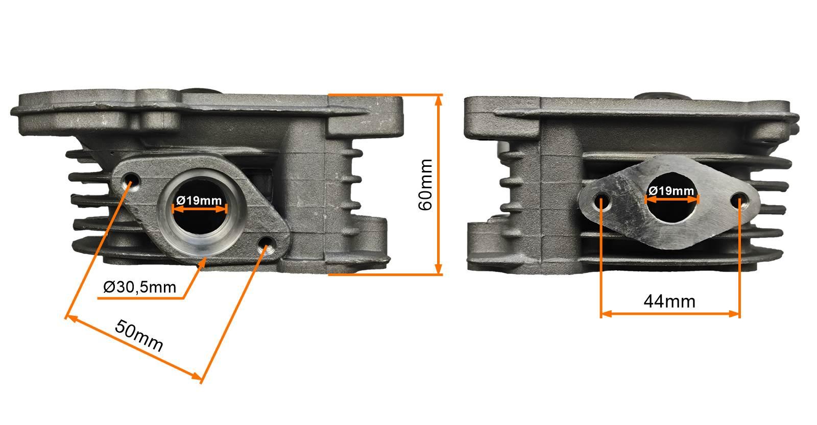 Głowica 4t 50ccm MotoGeneric | 139E0220-3C - zdjęcie 6