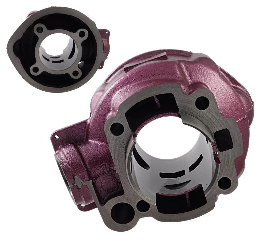 Cylinder i głowica 2t 90cc am6 fioletowe - zdjęcie 4