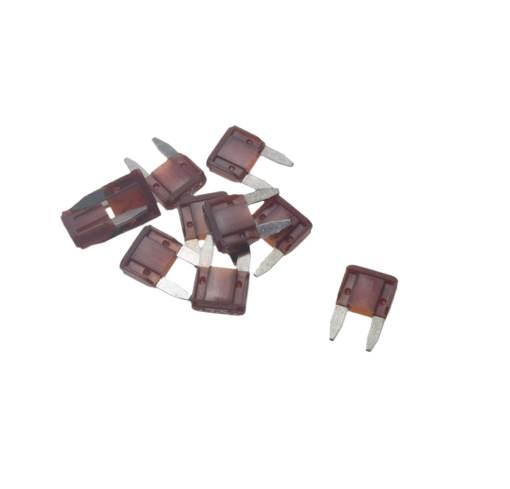 Bezpiecznik Płytkowy Mini 7.5A Z Diodą Led 10Szt