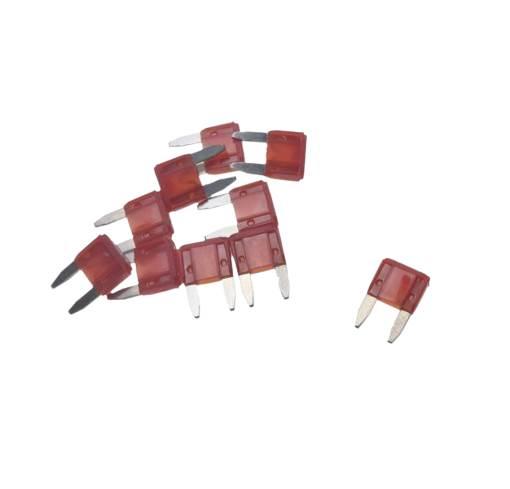 Bezpiecznik Płytkowy Mini 10A Z Diodą Led 10Szt
