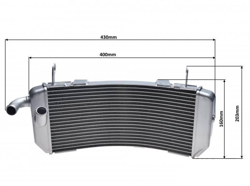 Chłodnica Cieczy Do Yamaha Tmax 530 2017-2019 - zdjęcie 3