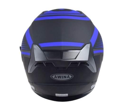 Kask Otwarty Typ Jk528 Czarno NiebMat Xl Awina - zdjęcie 2