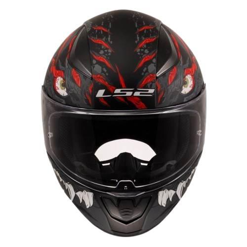 Kask Ls2 Ff353 Rapid Ii Kaiju M.blRed White-06 L - zdjęcie 3