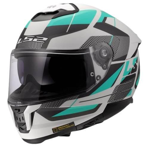 Kask Ls2 Ff808 Stream Ii Road MCyan Grey-06 3Xl