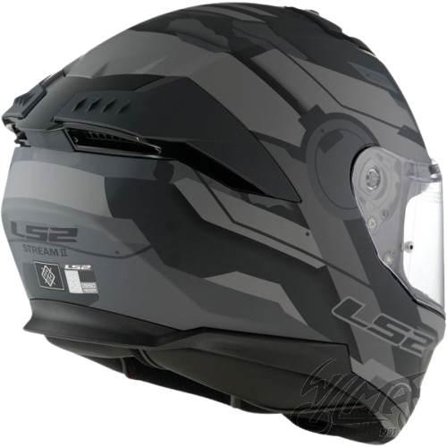 Kask Ls2 Ff808 Stream Ii Shadow M.titan Grey-06 Xs - zdjęcie 2