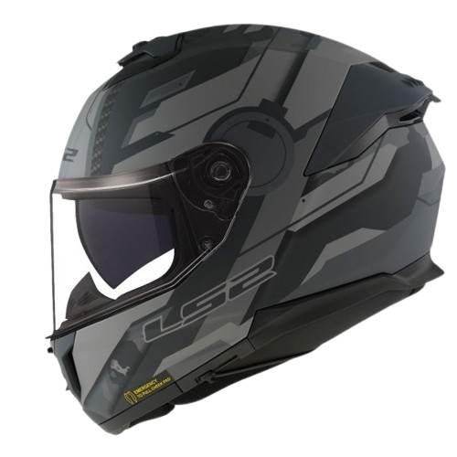 Kask Ls2 Ff808 Stream Ii Shadow M.titan Grey-06 Xs - zdjęcie 5